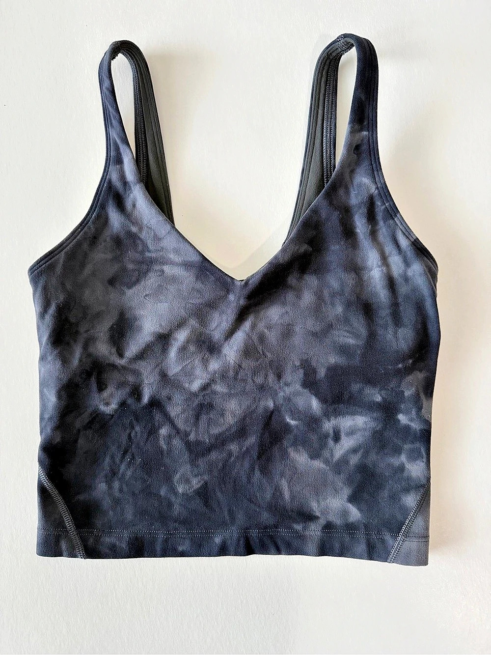 lululemon Align Tank Tie-Dye Sports Bra in Black
